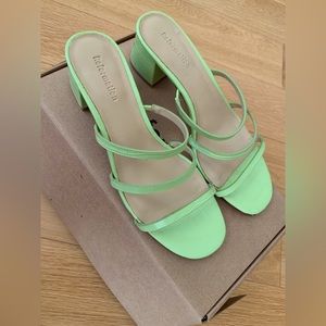 Reformation leather sandals